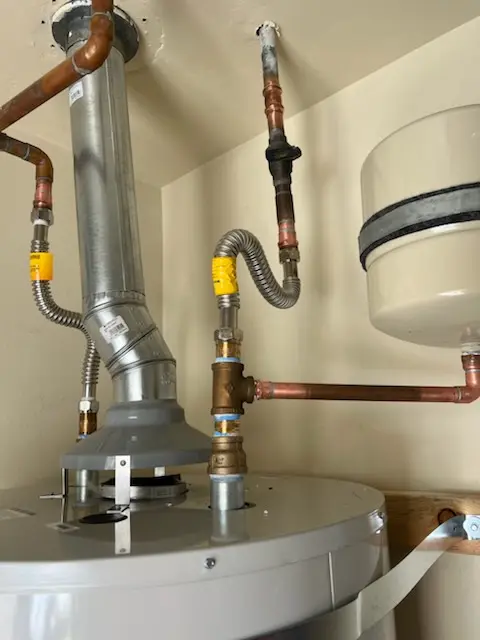Water heater installation and plumbing repair in East Brunswick